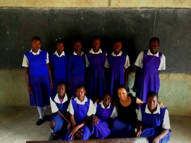 At Kibono Primary School!